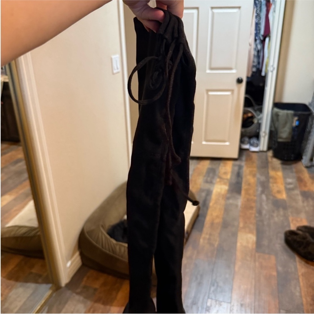 Steve Madden Black Over-the-Knee Boots - Picture 3 of 5